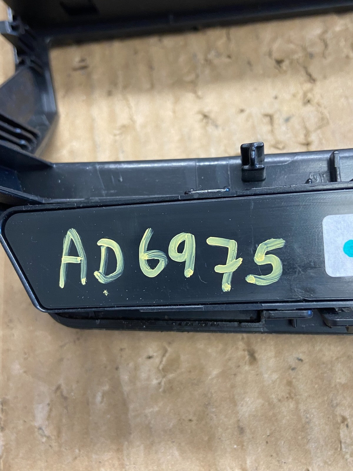 2007-2013 Bmw X5 AC Heater Climate Control Temperature Panel Trim AD6975 DG6