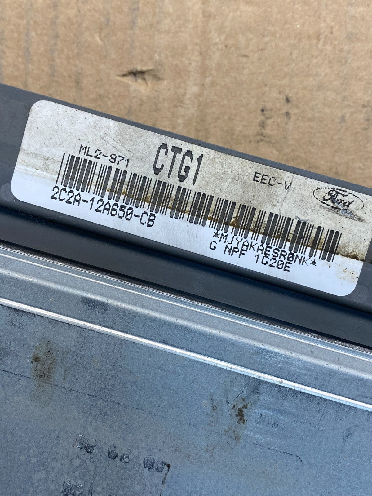 2002 Ford Van E250 E350 4.2 Engine Control Module ECU 2c2a-12a650-cb ah4702 DG2