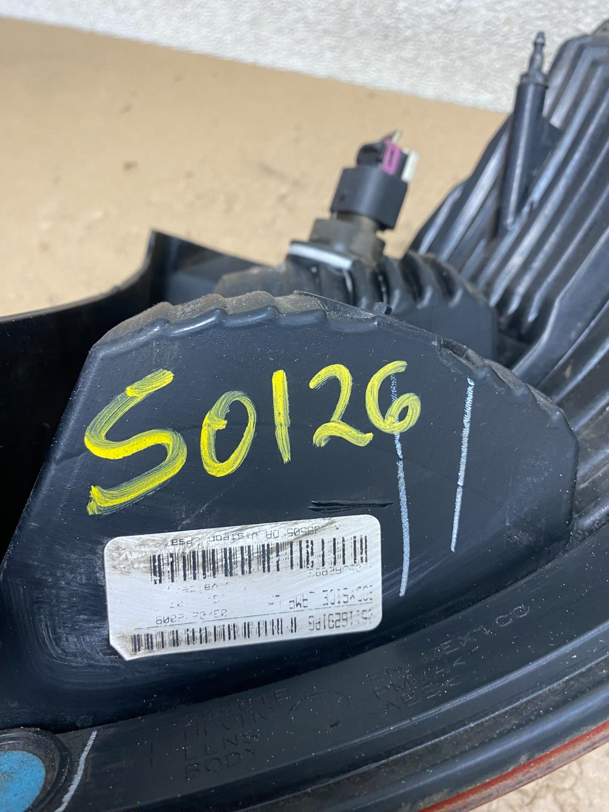 2009 2010 2011 Dodge Journey Left Driver Lh Tail Light Oem S0126 DW6