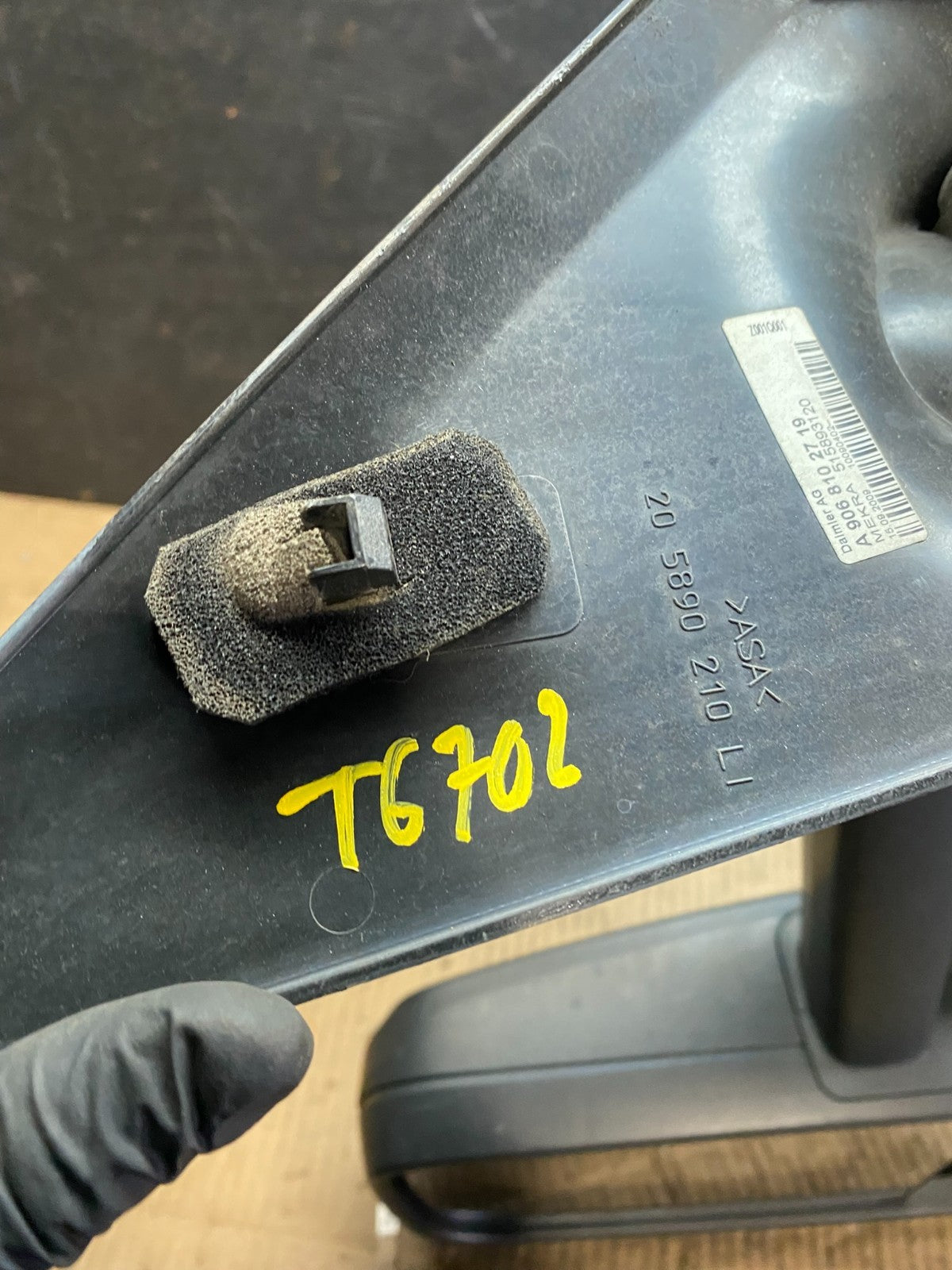 2007 to 2018 Mercedes-Benz Sprinter Left Driver Side View Door Mirror T6702 DG12