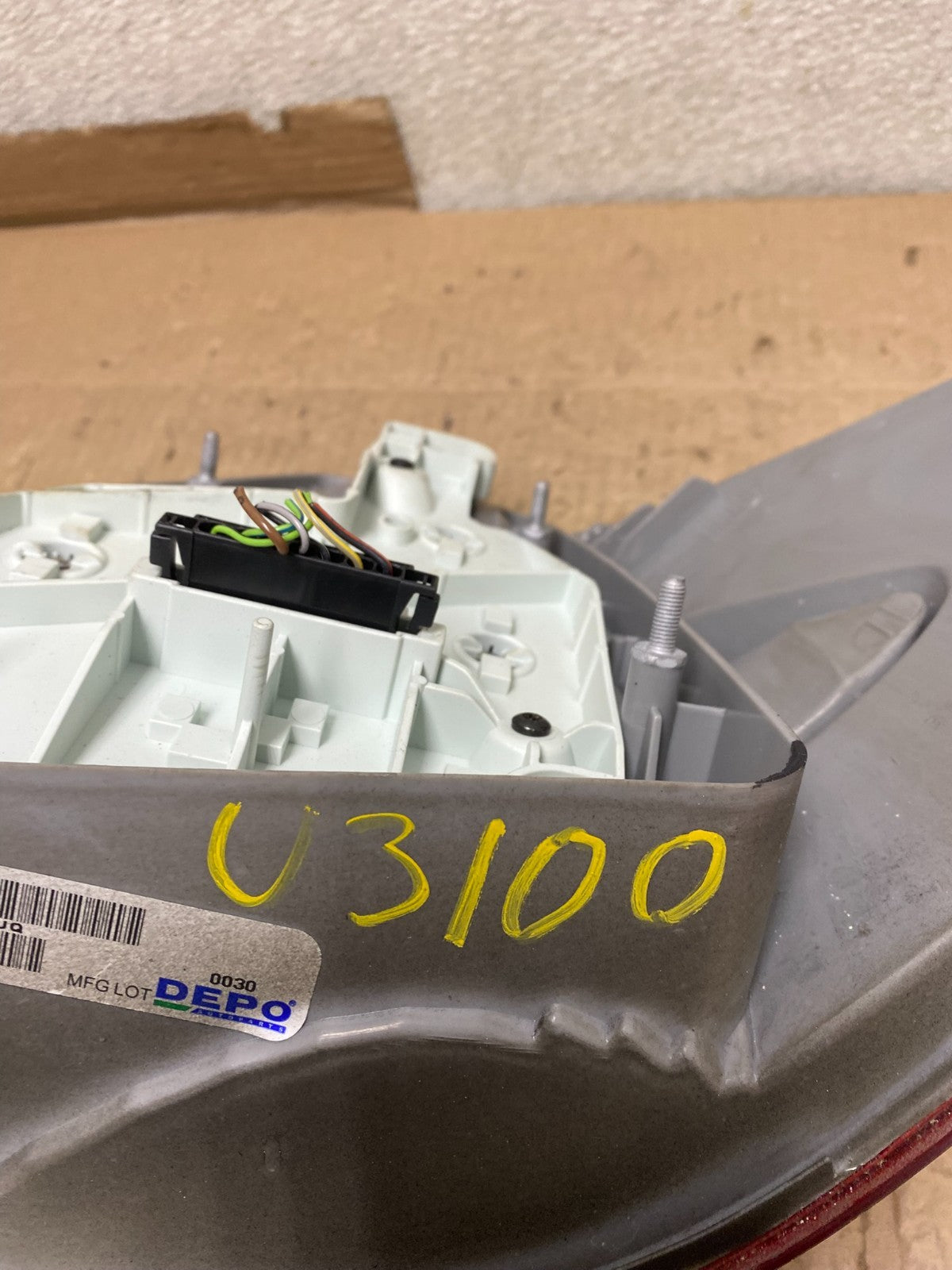 2003 - 2006 Mercedes E E320 E500 Sedan Left Driver LH Tail Light DEPO U3100 DW7