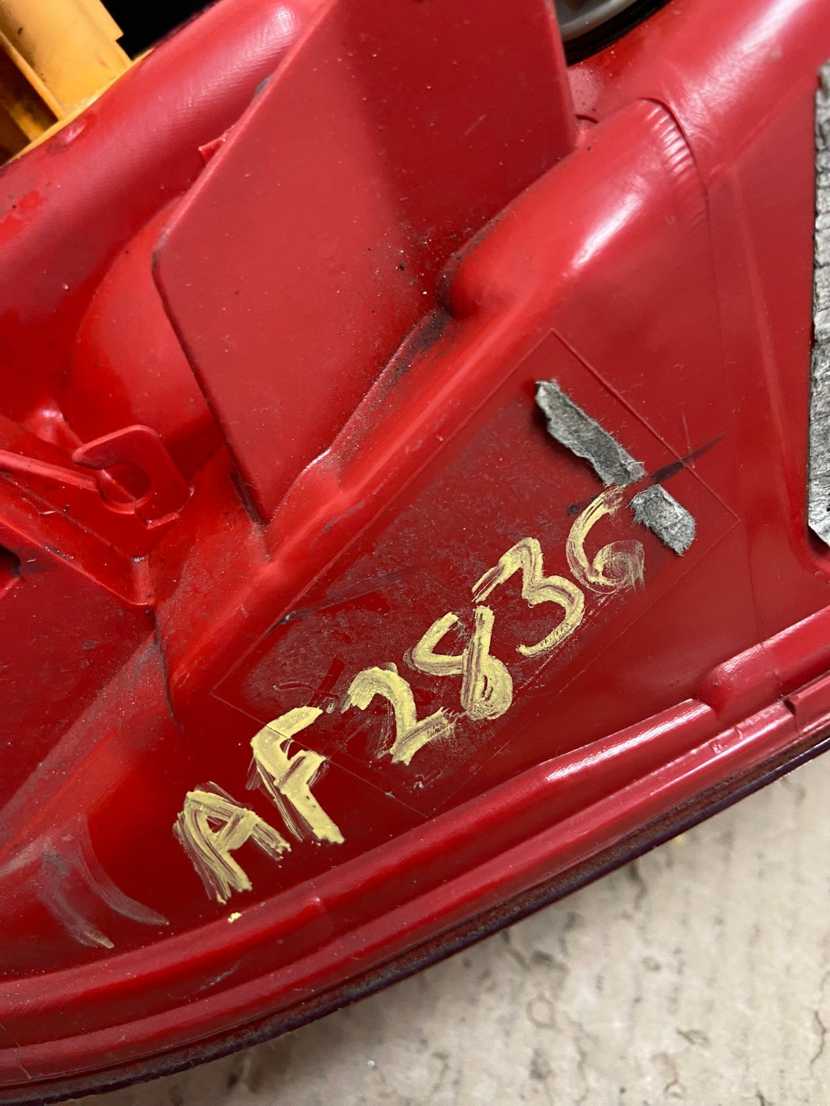 2007 - 2012 Nissan Versa Hatchback Right Passenger Side Tail Light AF2836 LK8