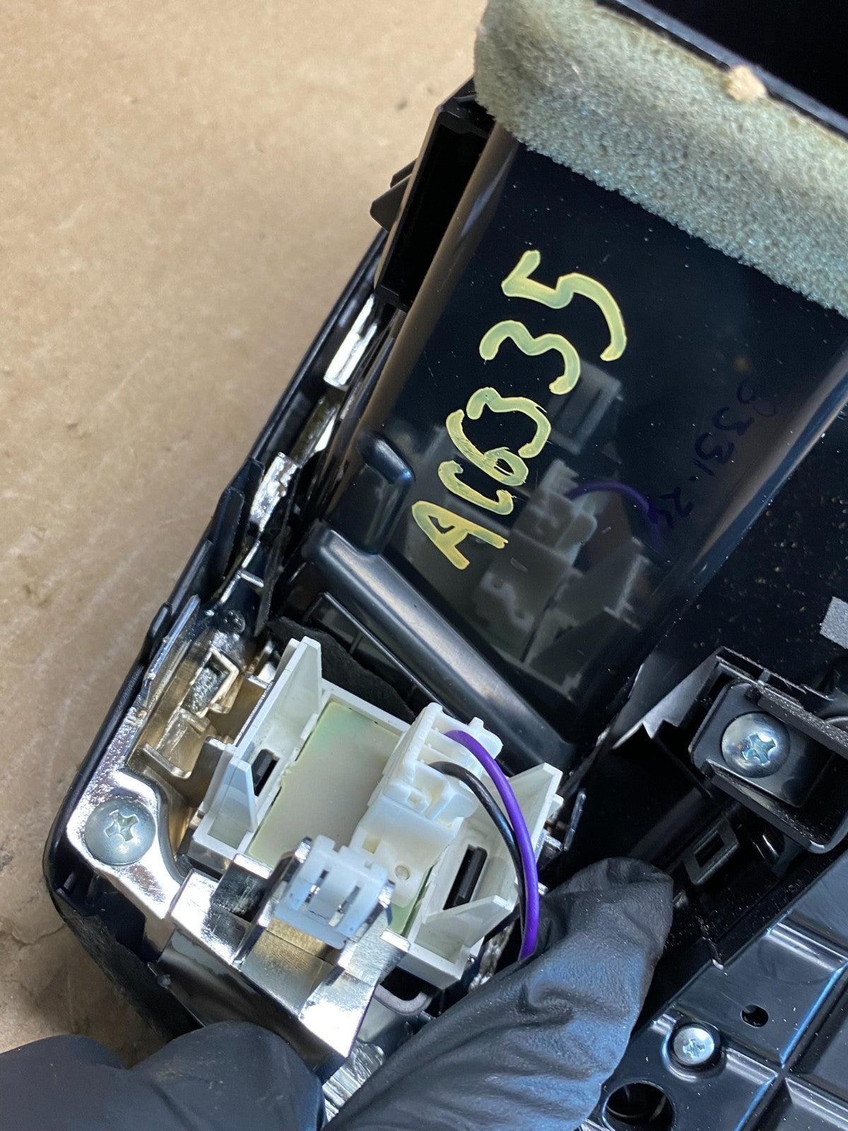2011 2012 2013 Nissan Maxima Radio Audio Panel Control Bezel Trim AC6335 DG6