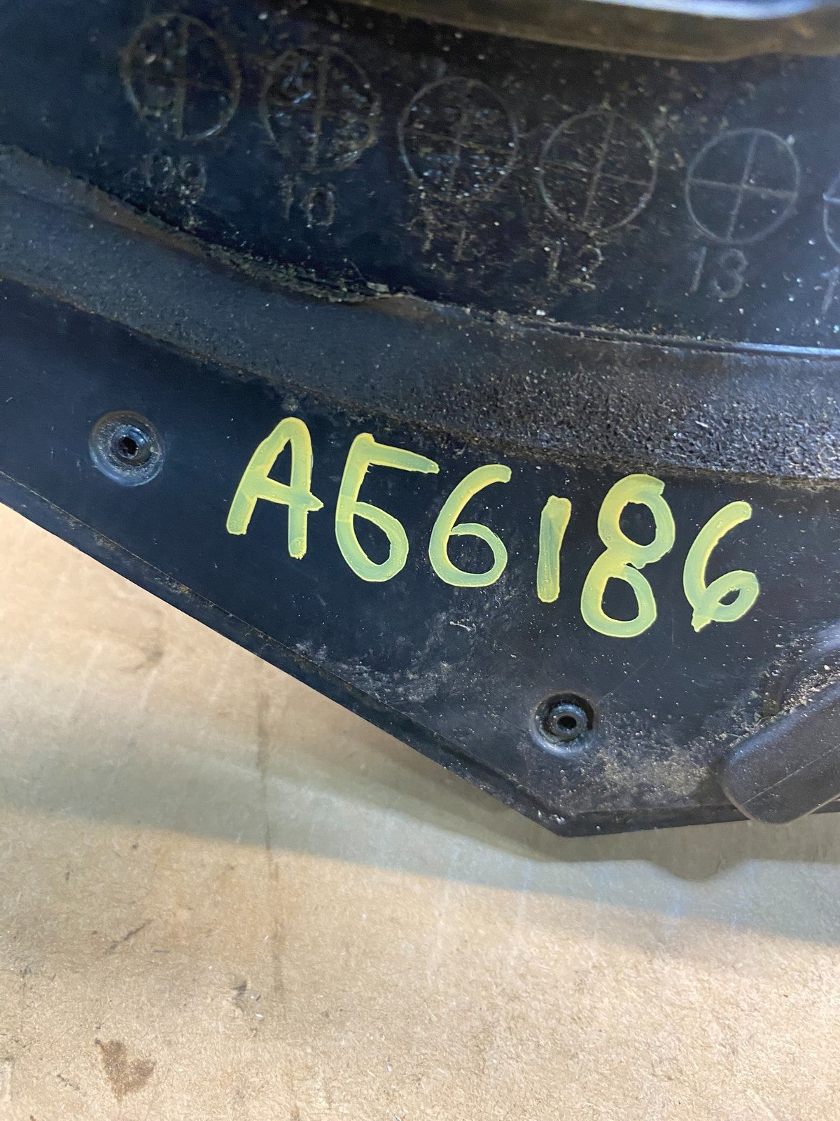 2011-2015 Hyundai Sonata Right Passenger Mirror W/ Turn Signal AG6186 DG9