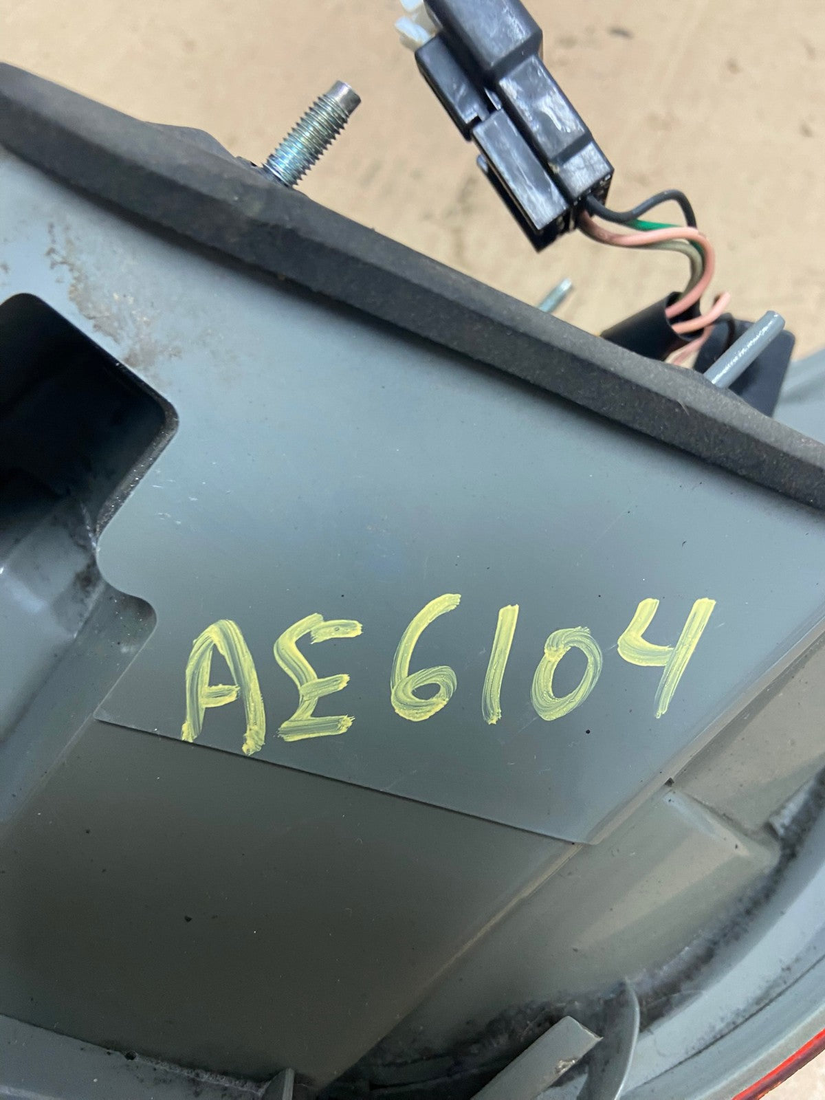 2007 to 2010 Hyundai Elantra Sedan Left Driver Side Tail Light AE6104 LK6