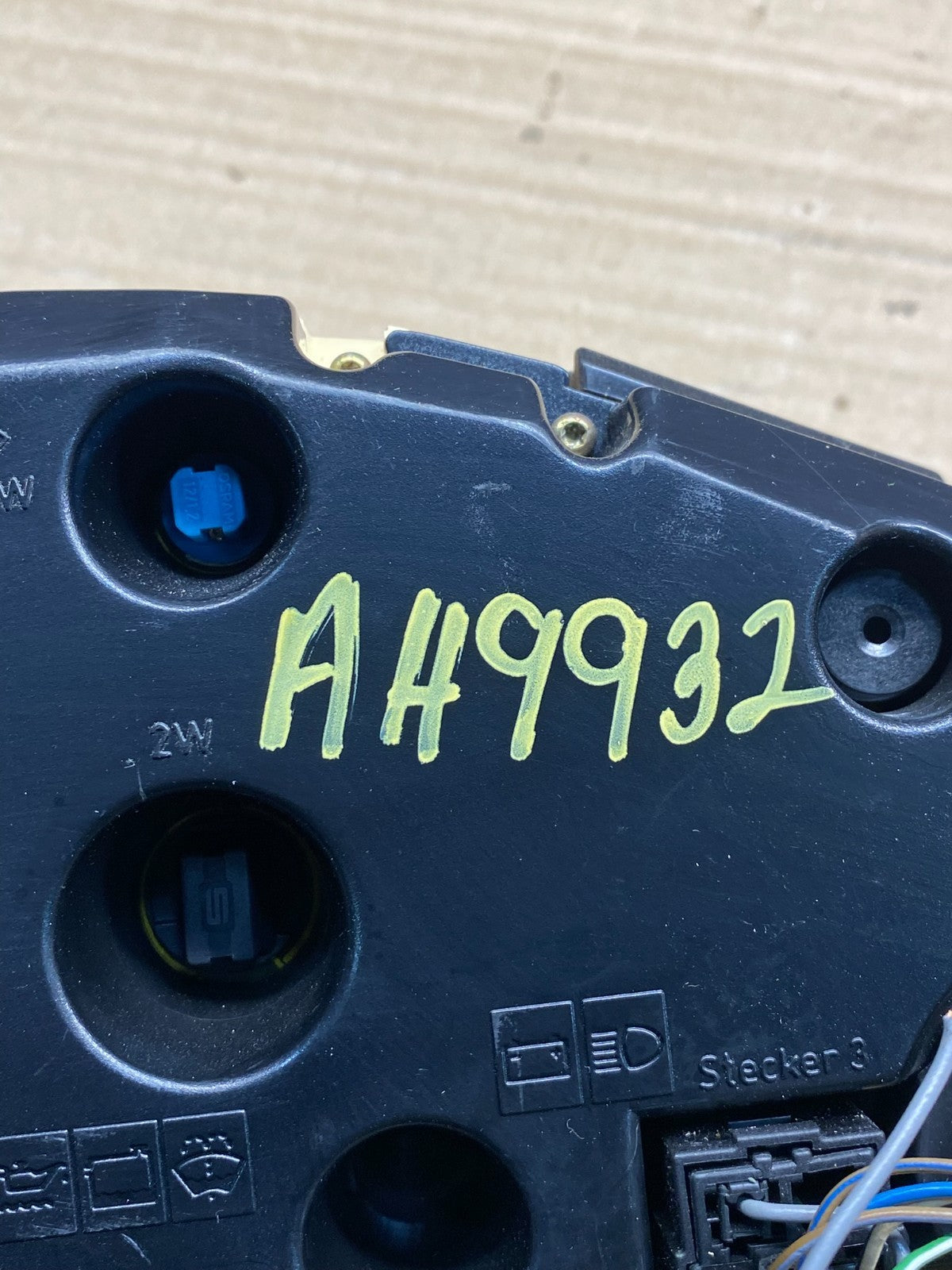 1996 to 1999 Mercedes W140 S420 Instrument Cluster Speedometer AH9932 DG7