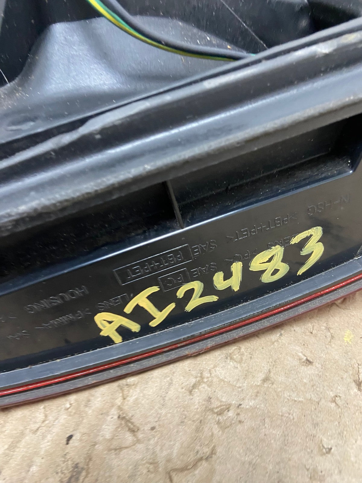 2004 2005 2006 Nissan Sentra Left Driver Lh Side Tail Light AI2483 LK7