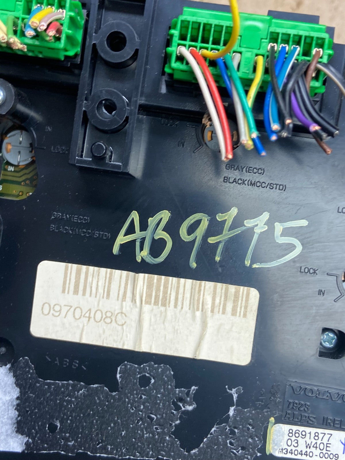 2001- 2004 Volvo S80 Climate Control A/C Heater Panel Oem AB9775 DG7