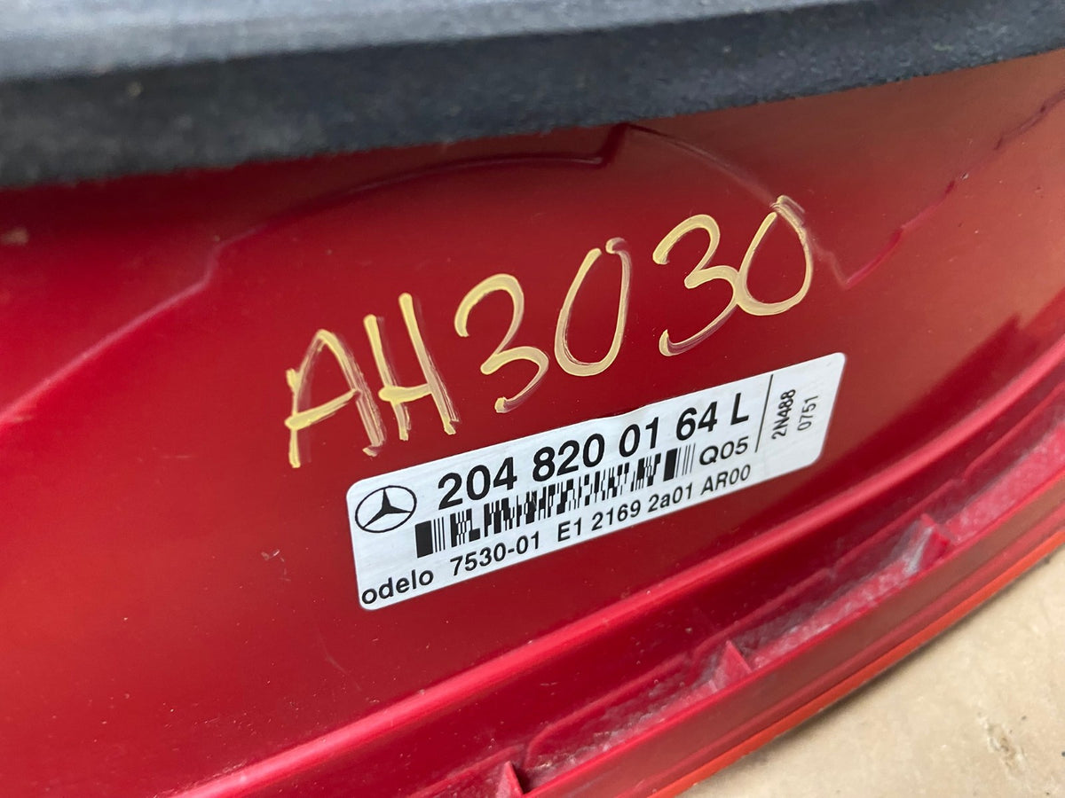 2008 2009 2010 2011 Mercedes C-Class Left Driver Side Tail Light AH3030 LK6