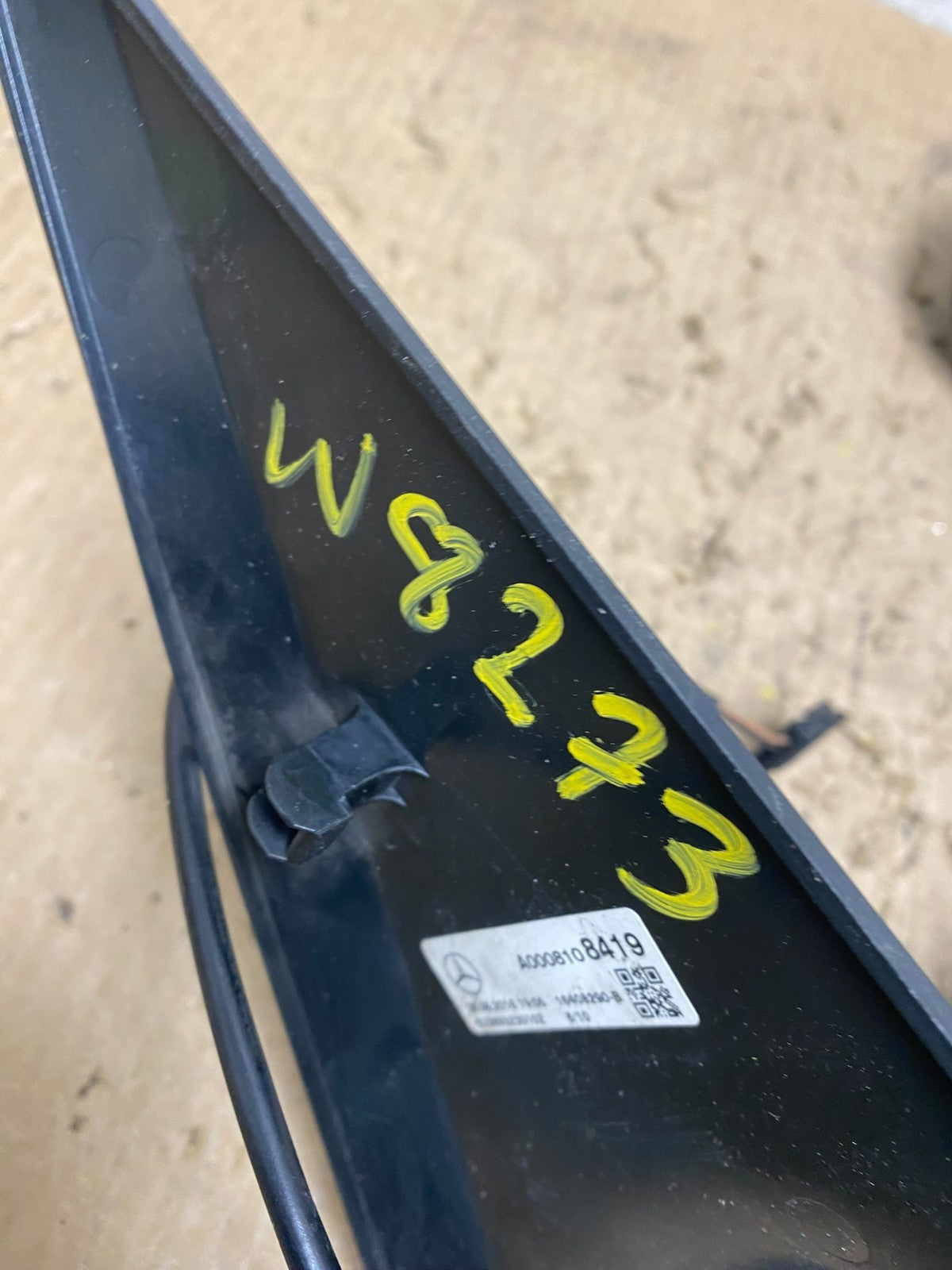 2007 - 2017 Mercedes-Benz Sprinter Right Passenger View Door Mirror OEM W8273 DW11