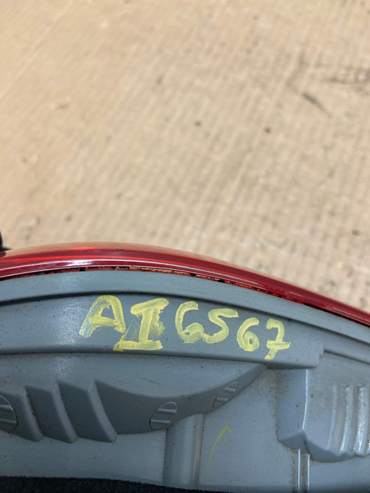 2007 2008 2009 Toyota Camry Right Passenger Rh Tail Light Inner AI6567 LK6