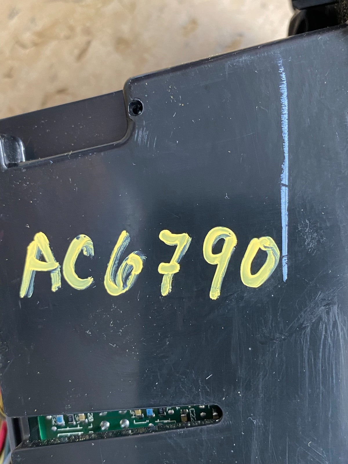 2003 to 2006 Lincoln Town Car Climate Control Panel AC6790 DG7