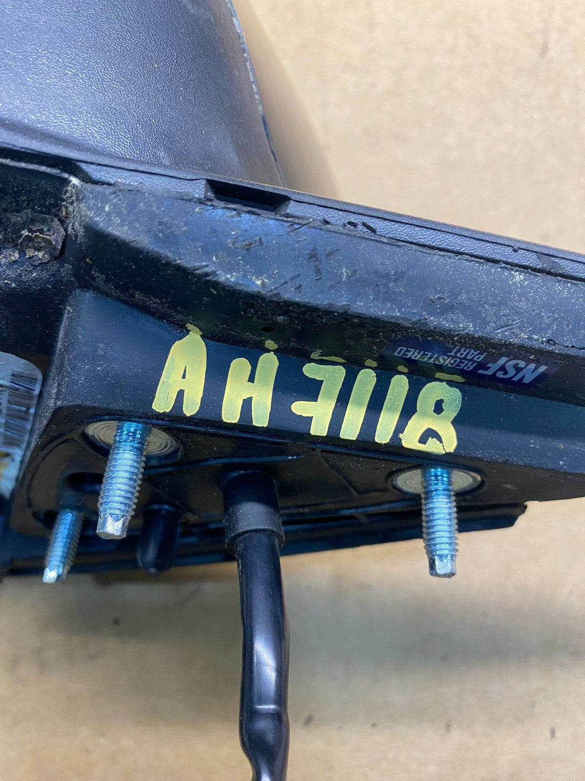 2013-2018 Nissan Altima Right Passenger View Power Door Mirror AH7118 DG11