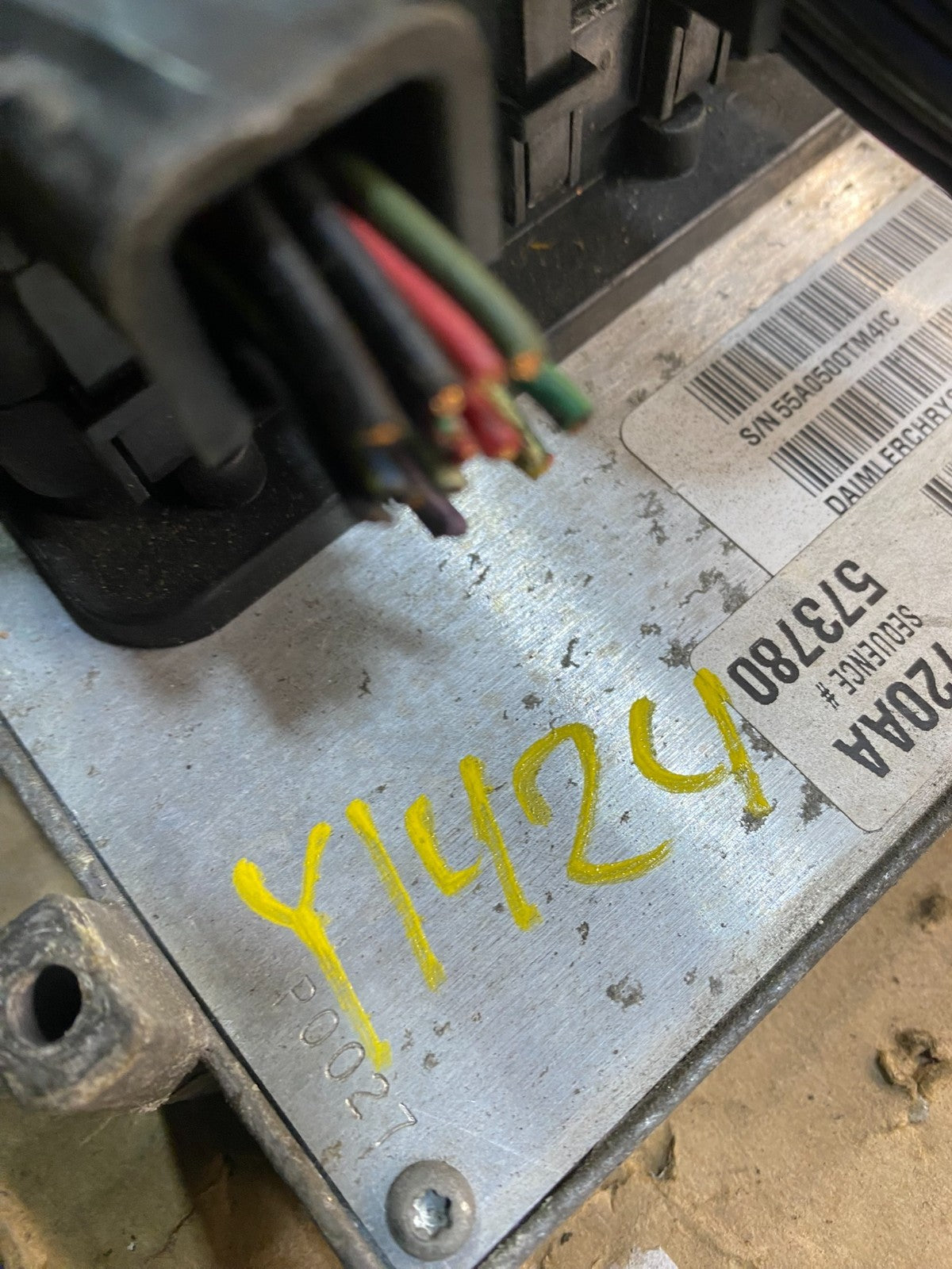2007 Jeep Grand Cherokee Commander 3.7L Engine Computer ECU PCM OEM z8675 DG4