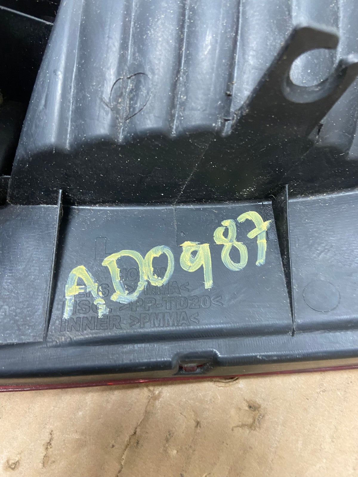 2001 2002 2003 Acura Mdx Left Driver Side Lh Tail Light AD0987 LK8