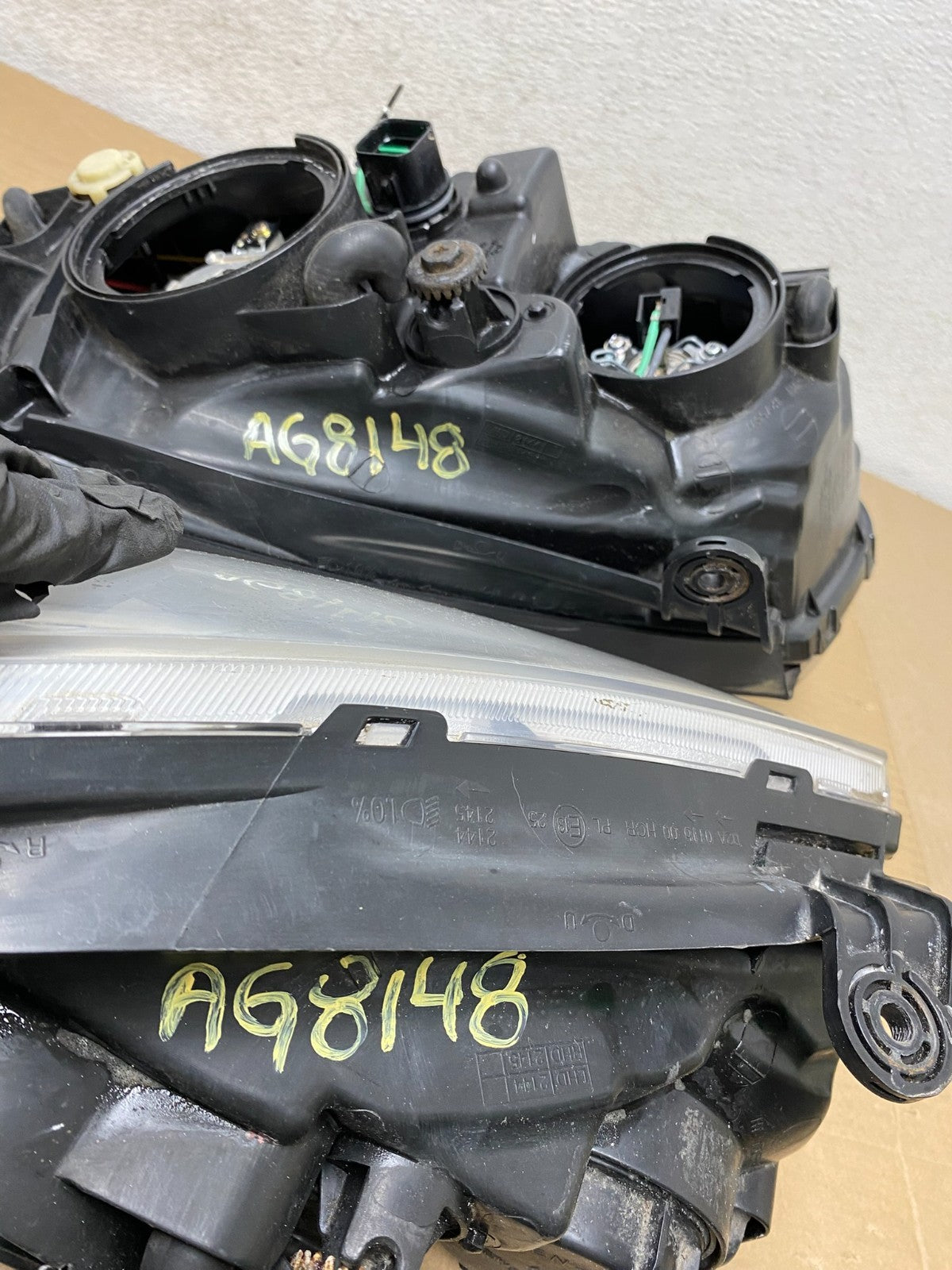 2007 2008 2009 2010 Hyundai Elantra Left+Right Side Headlights AG8148 DW11