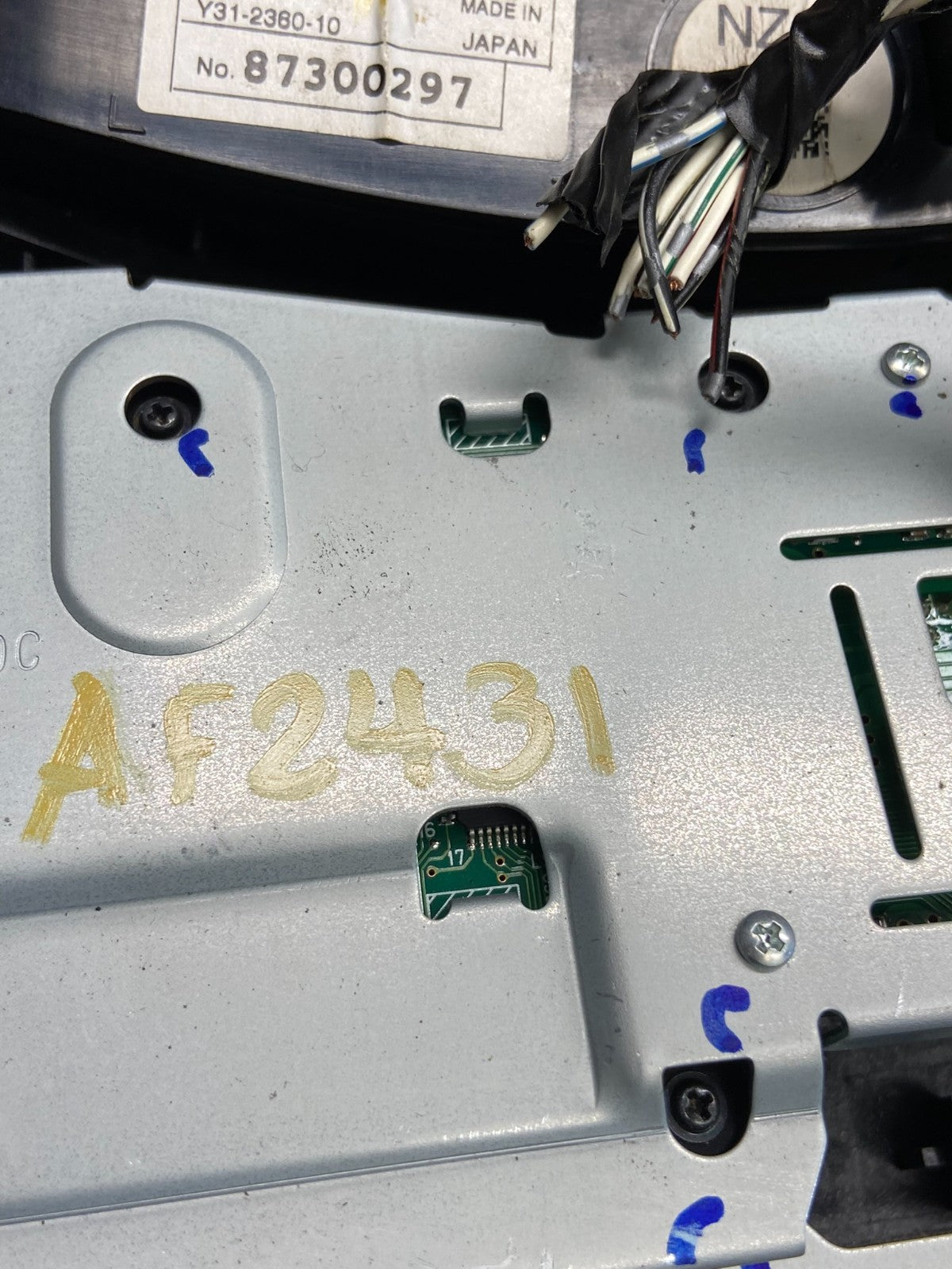 2006-2009 Subaru Tribeca Radio CD Player Climate Control Bezel Panel AF2431 DG6