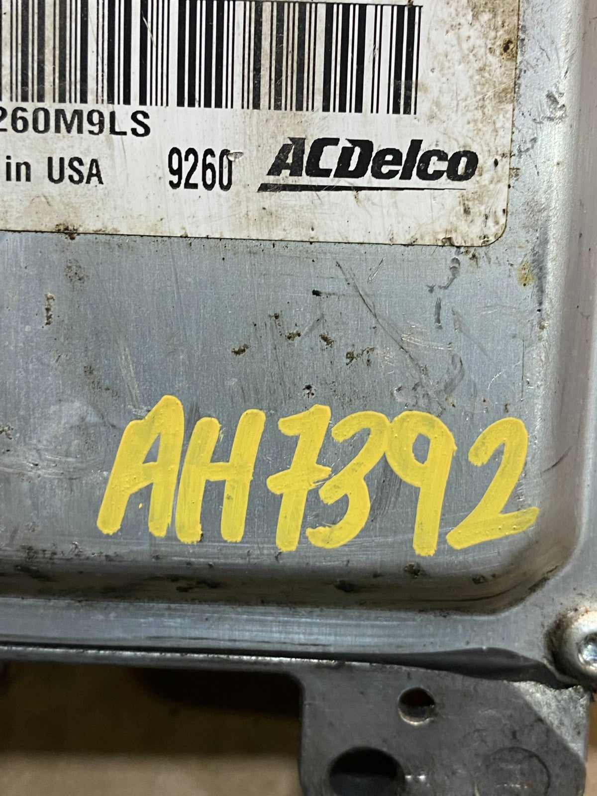 2009 Chevrolet Silverado Engine Control Module ECM ECU AH7392 DG3