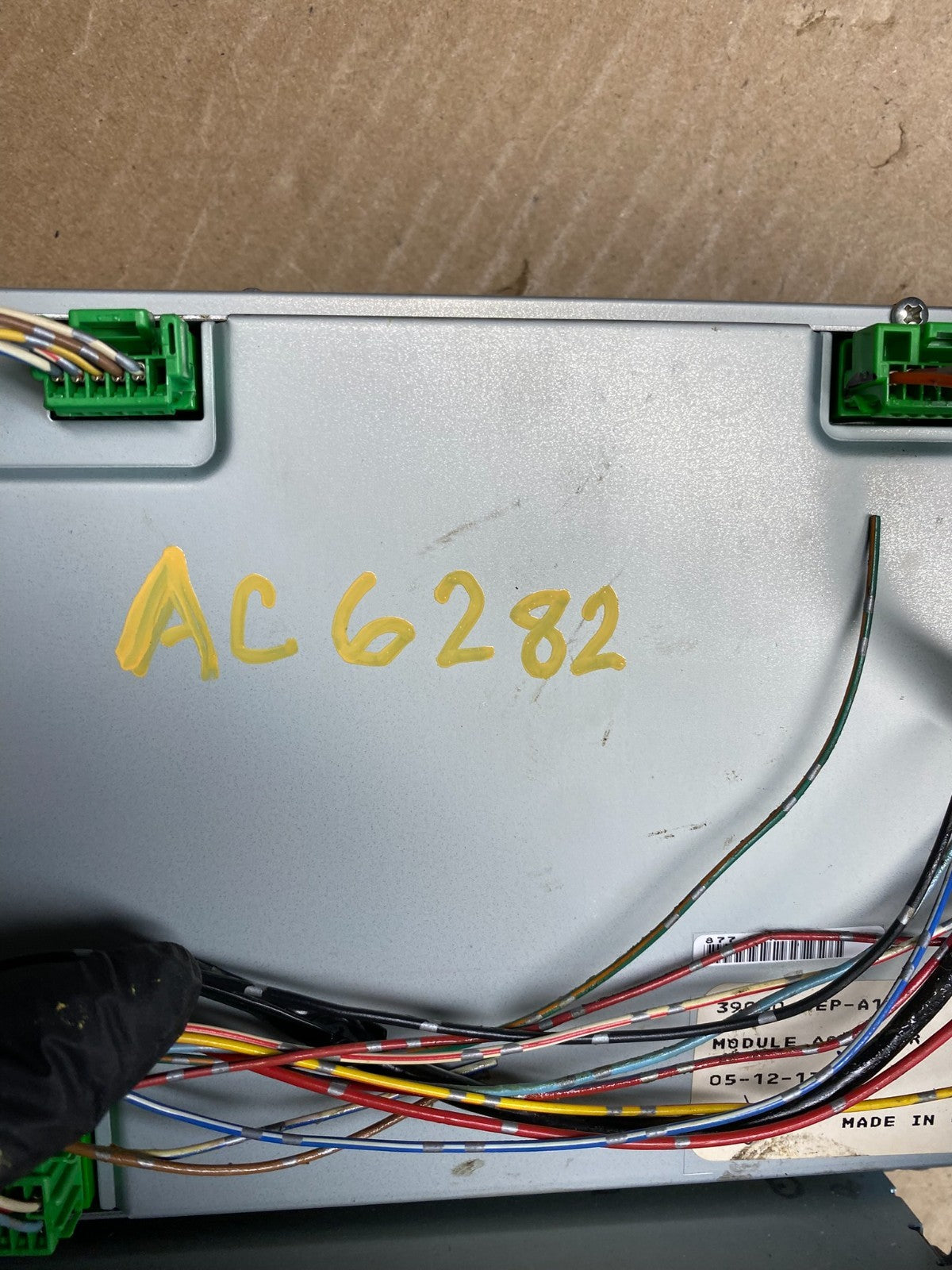 2004 2006 Acura TL CD Player Radio Climate Control AC6282 DG6