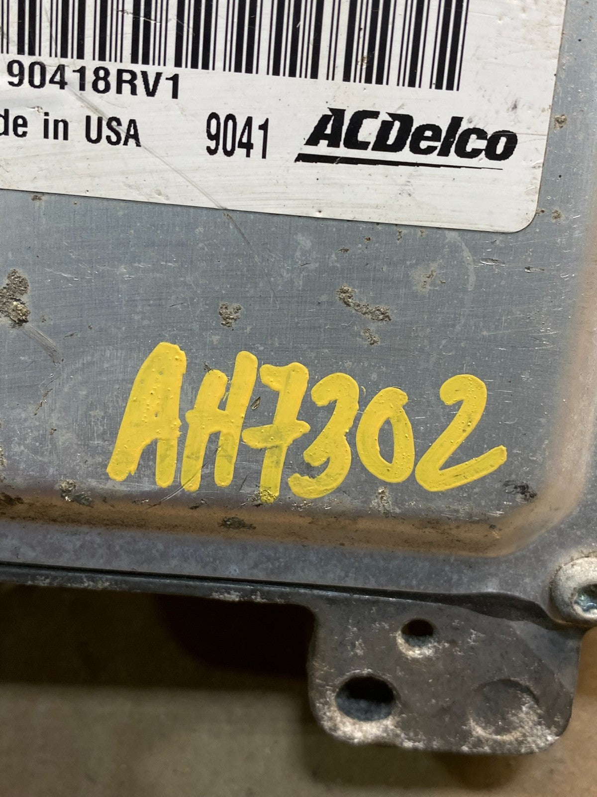 2009 Chevrolet Silverado Engine Control Module ECM ECU AH7302 DG3