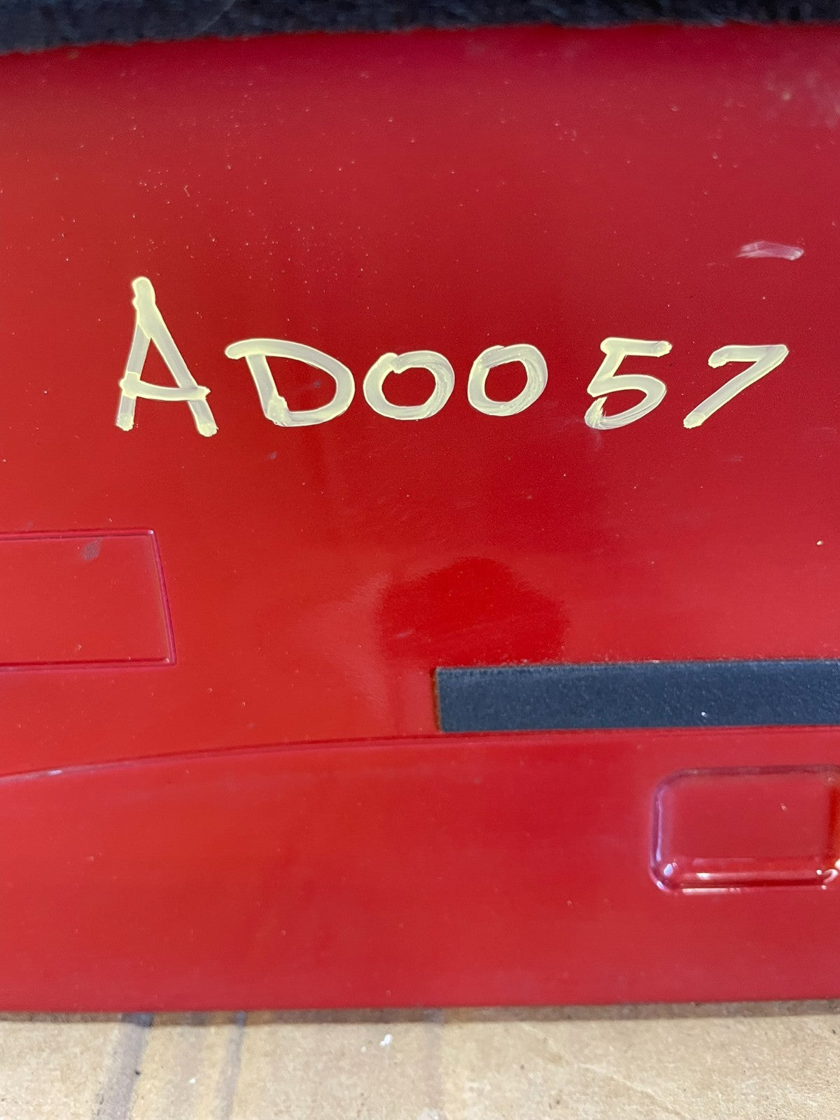 2005 to 2011 Hyundai Accent Trunk Lid Hatch 3rd Brake Light Spoiler AD0057 DG7
