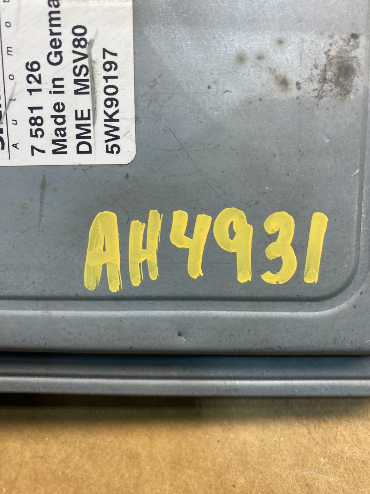 2007 - 2011 BMW 328i 528i E90 ECM ECU Engine Computer 7581126 ah4931 DG3