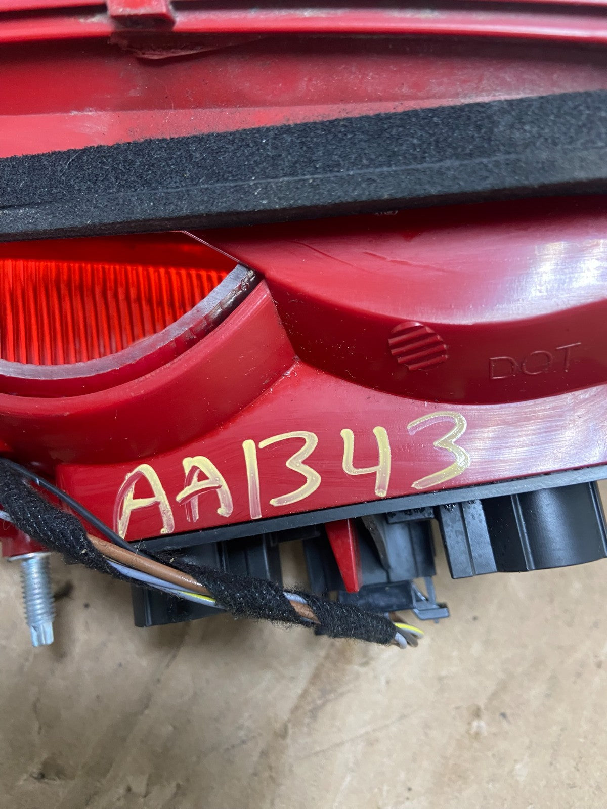 2009 2010 2011 2012 Audi A4 Sedan Left Driver Side Inner Tail Light Oem AA13437