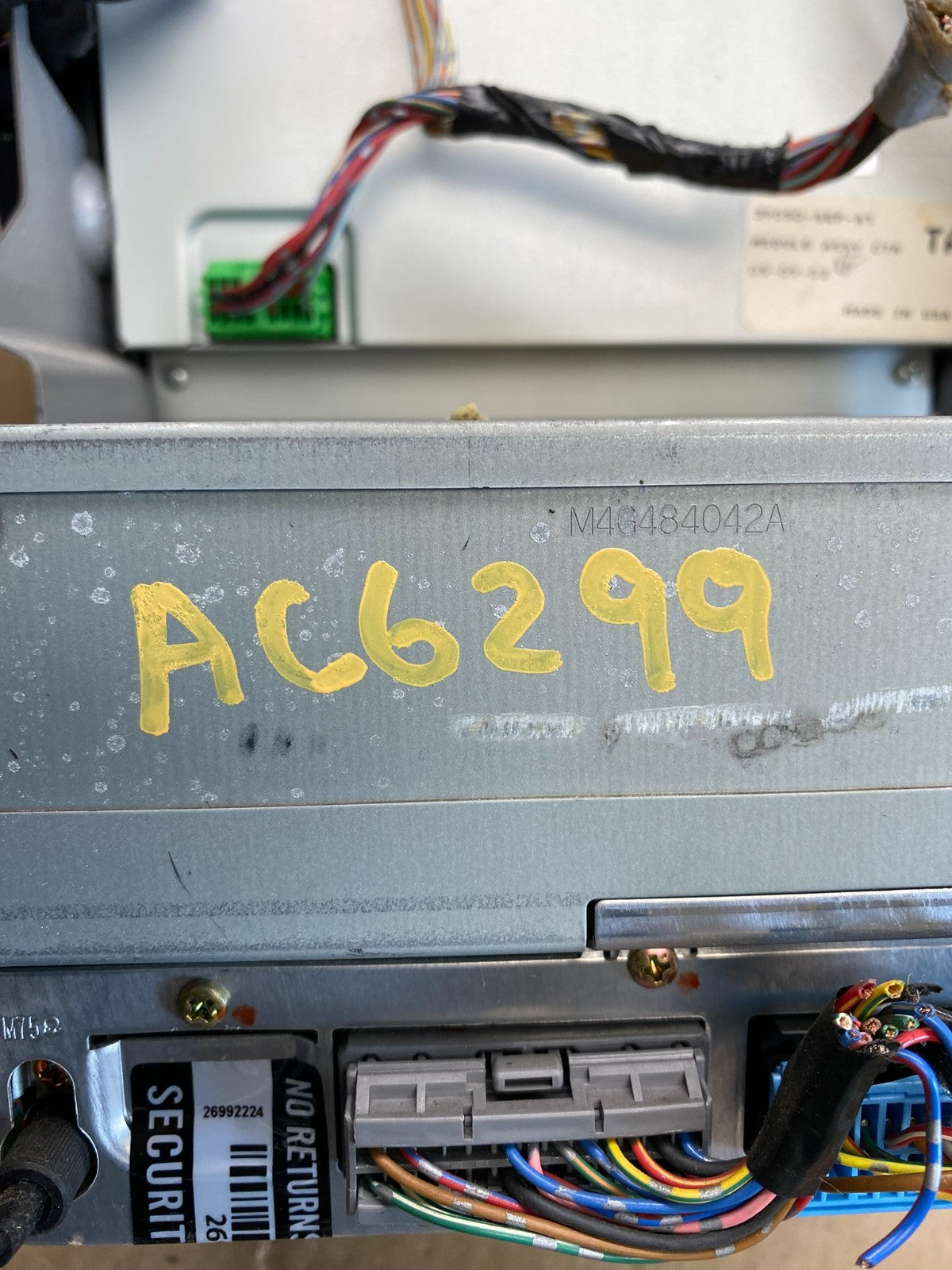 2004 2006 Acura TL CD Player Radio Climate Control ac6299 DG6