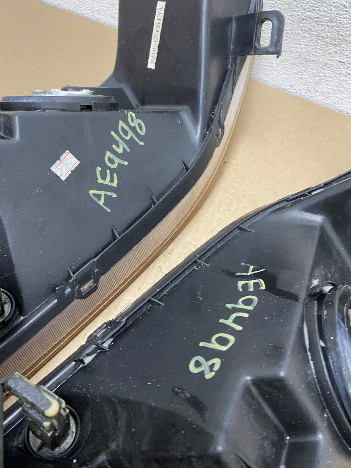 1998 to 2002 Honda Accord Left+Right Set Side Headlights AE9498 LK9