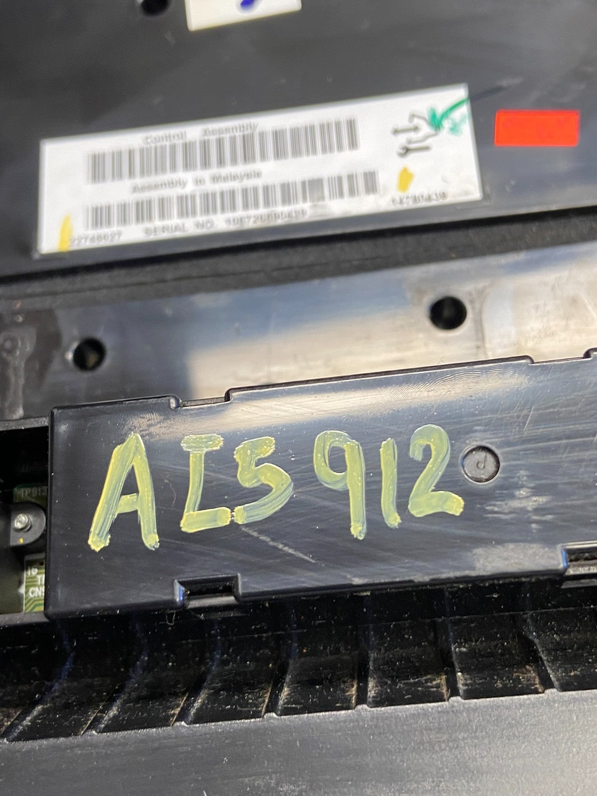 2009-2013 Cadillac CTS A/C Heater Radio Climate Control Panel Bezel OE AI5912 DG5
