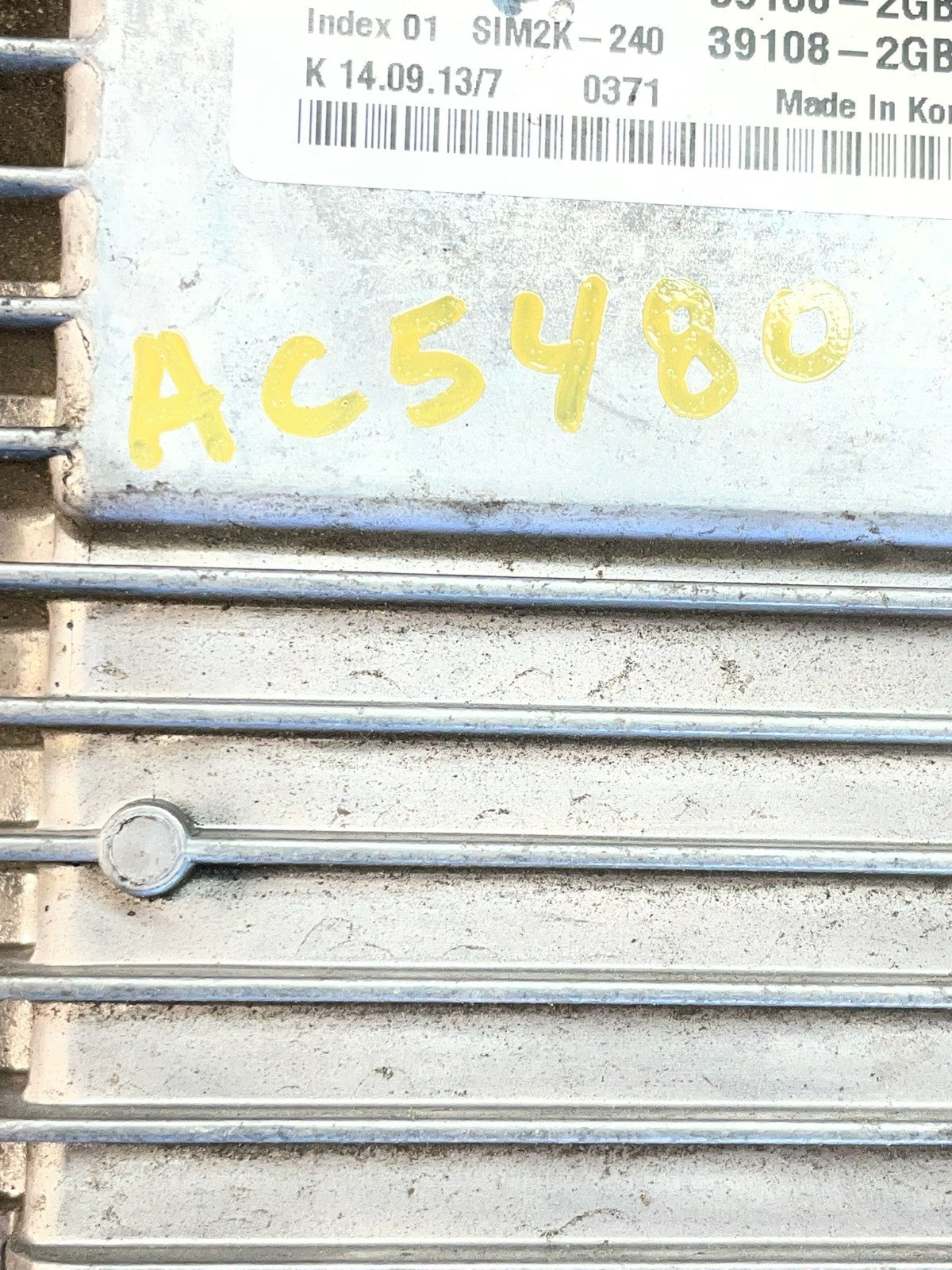 2014 2015 Kia Optima Ecm Ecu Engine Computer AC5480 DG3