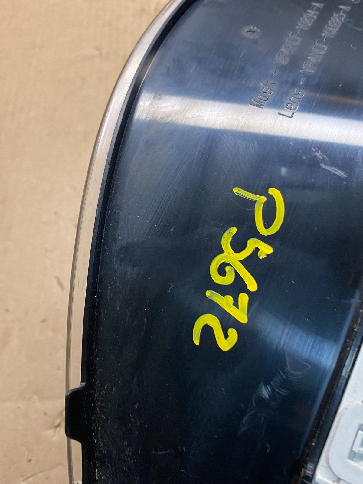 2004 to 2005 Nissan Titan Speedometer Cluster Gauge Bezel P5672 DG7