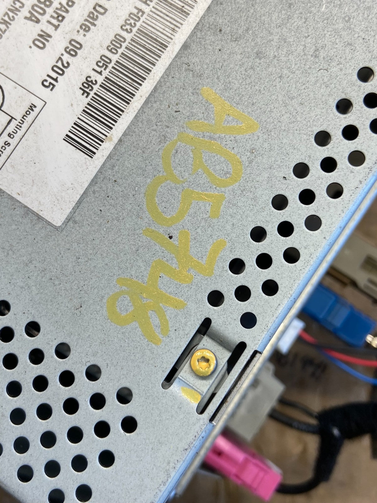 2014 2015 2016 Nissan Rogue OEM 28185-1VX0A Radio Receiver AM FM CD AB5748 DG7