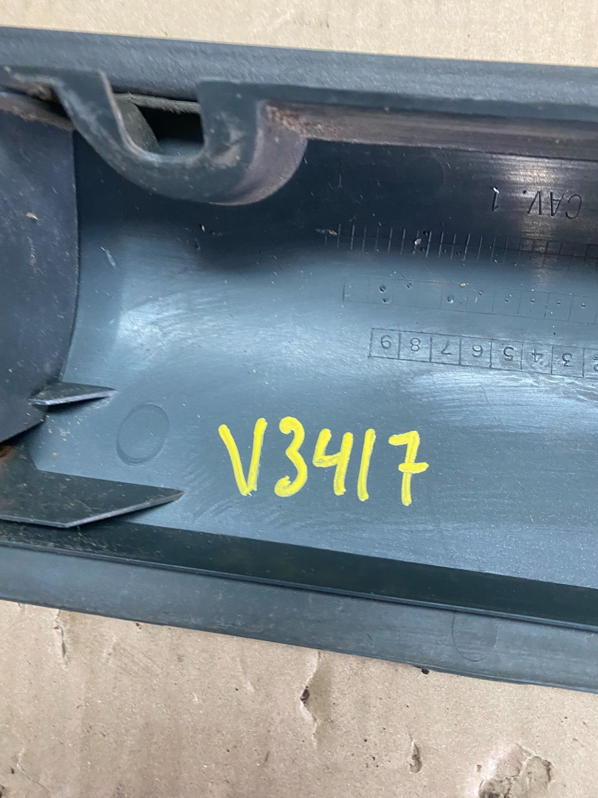 1996 to 2002 Chevrolet Express 3rd Third Brake Light Trim Spoiler v3417 DG7