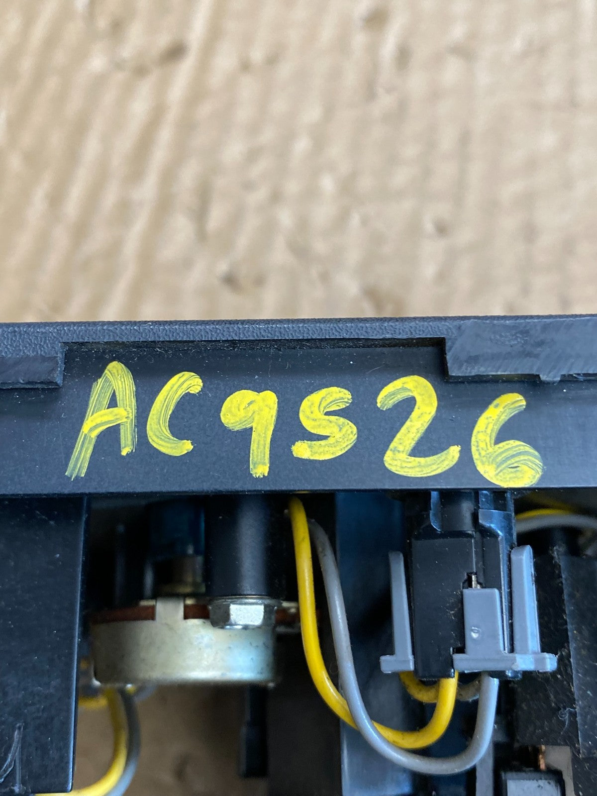 95-97 Chevrolet S10 BLAZER JIMMY AC Temperature Climate Control Switch AC95265