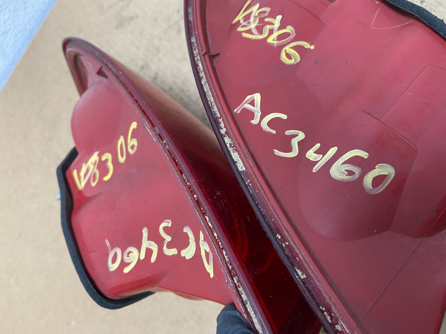 2004 2005 2006 Mazda 3 Sedan Left+Right Side Tail Lights AC3460 DW12