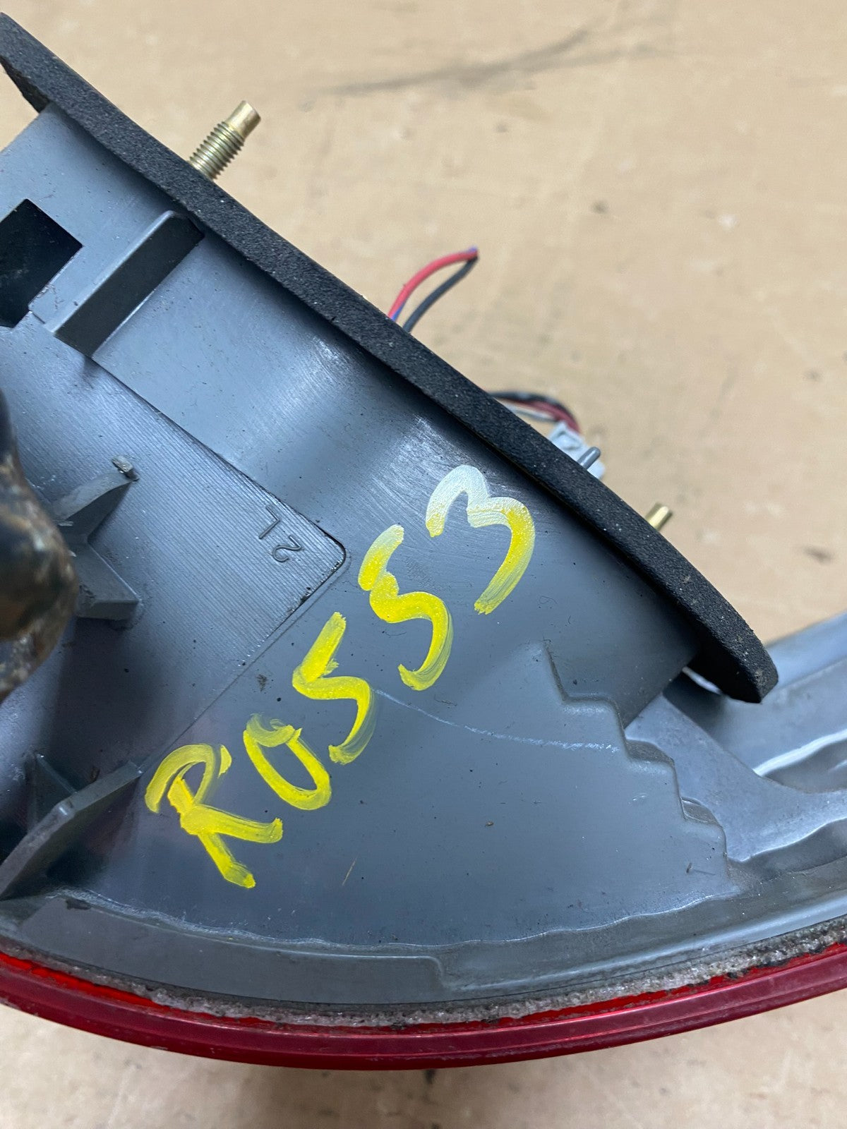 2003 to 2004 Honda Accord Sedan Left Driver Lh Side Tail light R0553 DW7