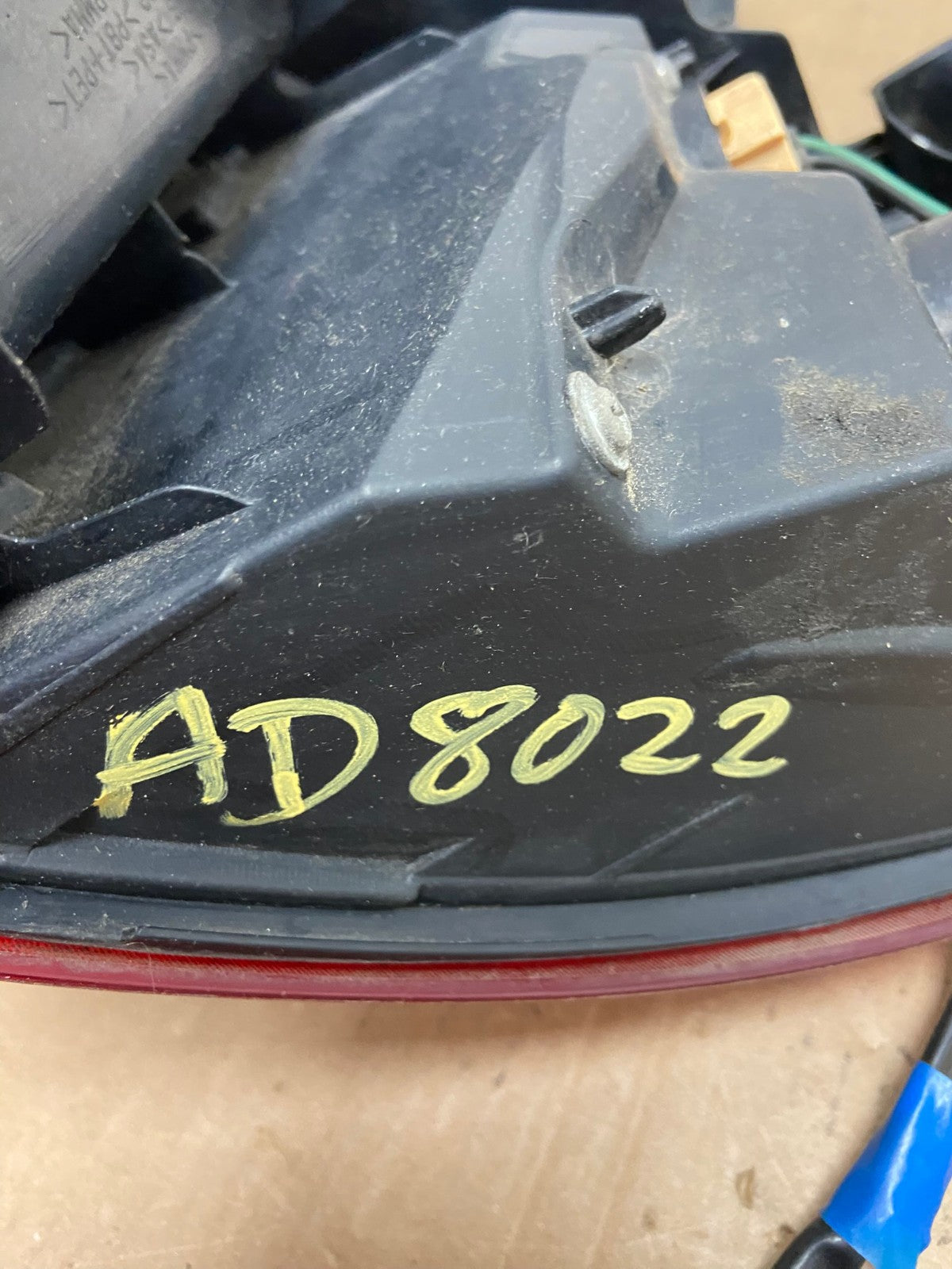 2012 to 2017 Mazda 5 Left Passenger Side Tail Light AD8022 LK7