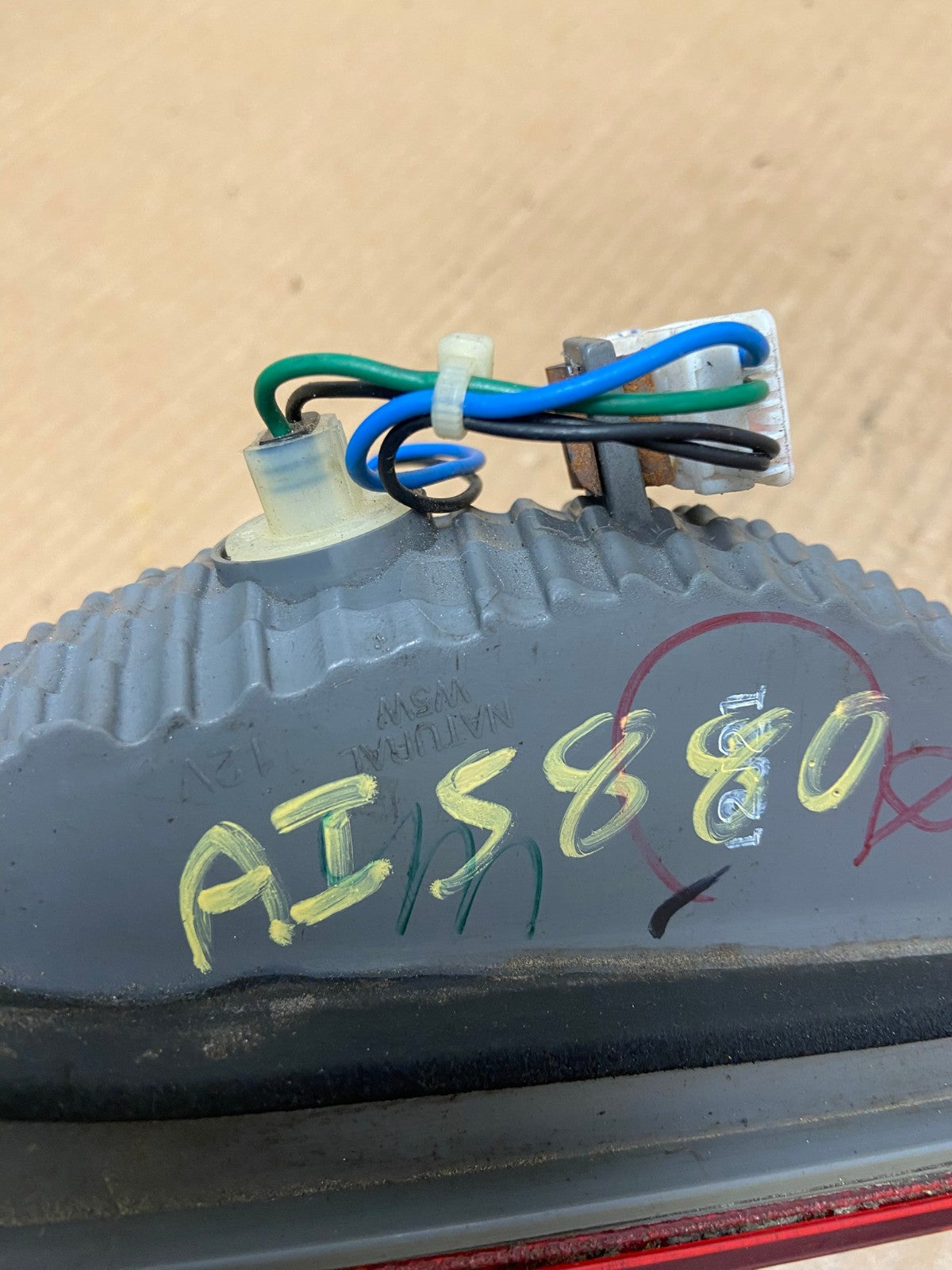 2011 2012 2013 Hyundai Elantra Inner Tail Light Left Driver LH AI5880 LK6