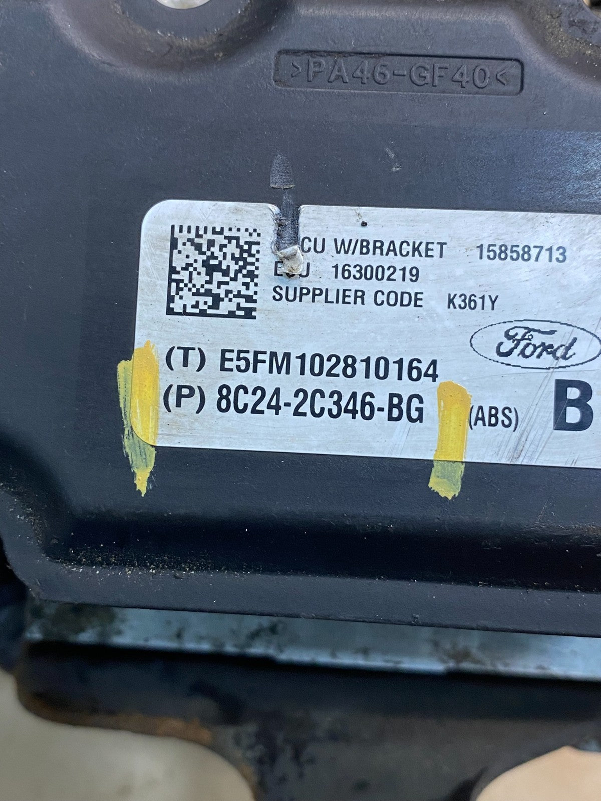 2011 - 2014 Ford E250 E350 Van ABS Anti Lock Brake Pump Module ae9983 DG6