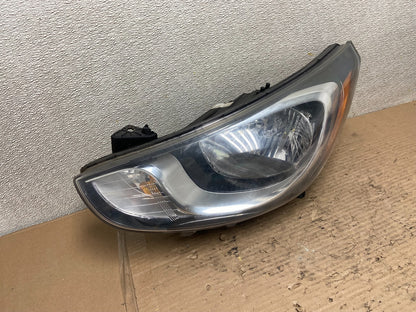 2013 to 2017 Hyundai Accent Left Driver LH Side Headlight AA9577 DW2