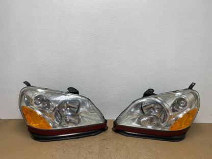 2003 2004 2005 Honda Pilot Left+Right Side Halogen Headlights AB8469 DW0