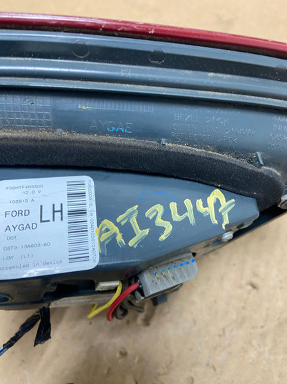2013 to 2016 Ford Fusion Left Driver Side Tail Light Inner AI3447 LK6