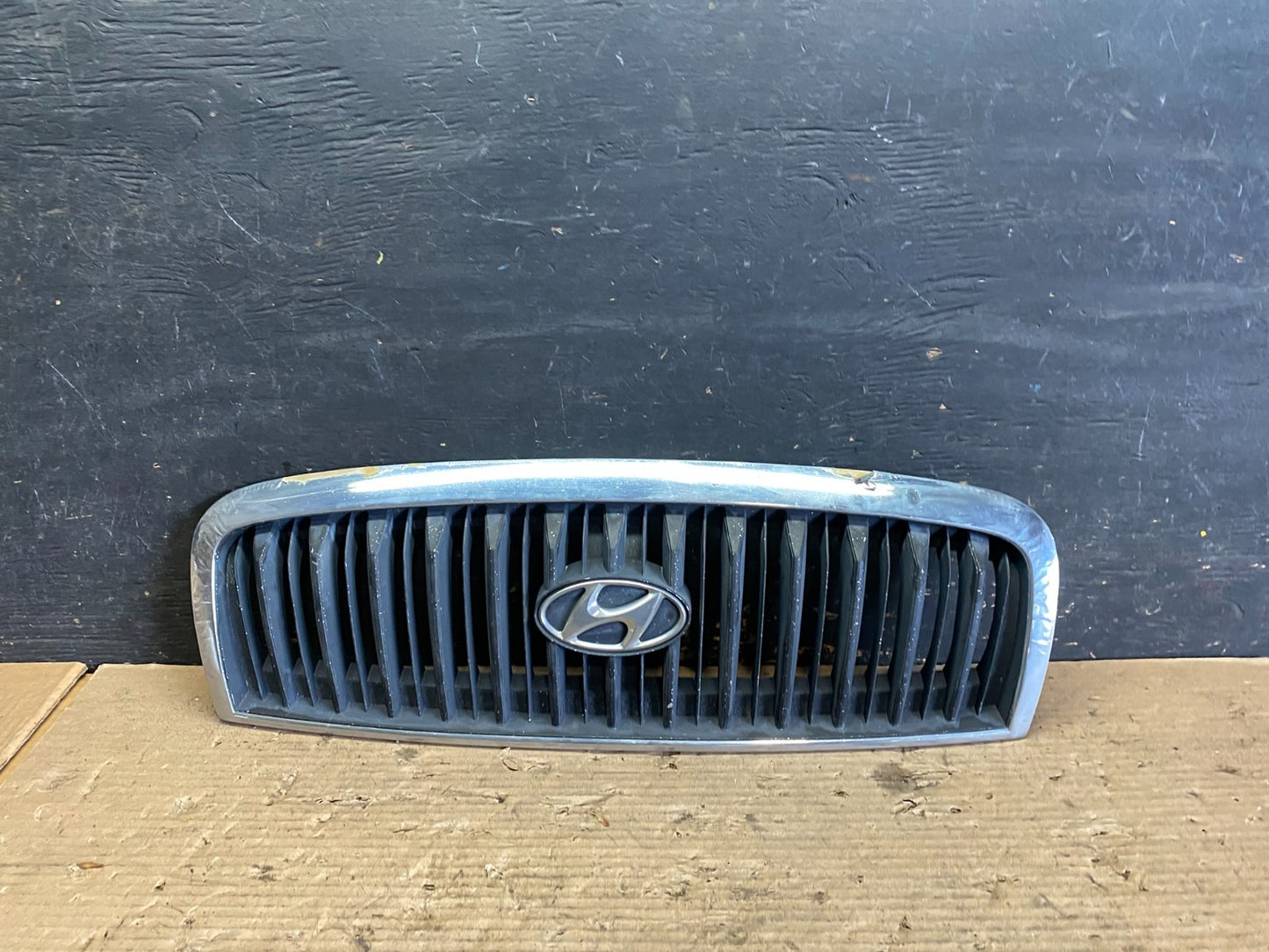 2001 to 2005 Hyundai Sonata Front Upper Grille Grill Bumper OEM S5868 DG0