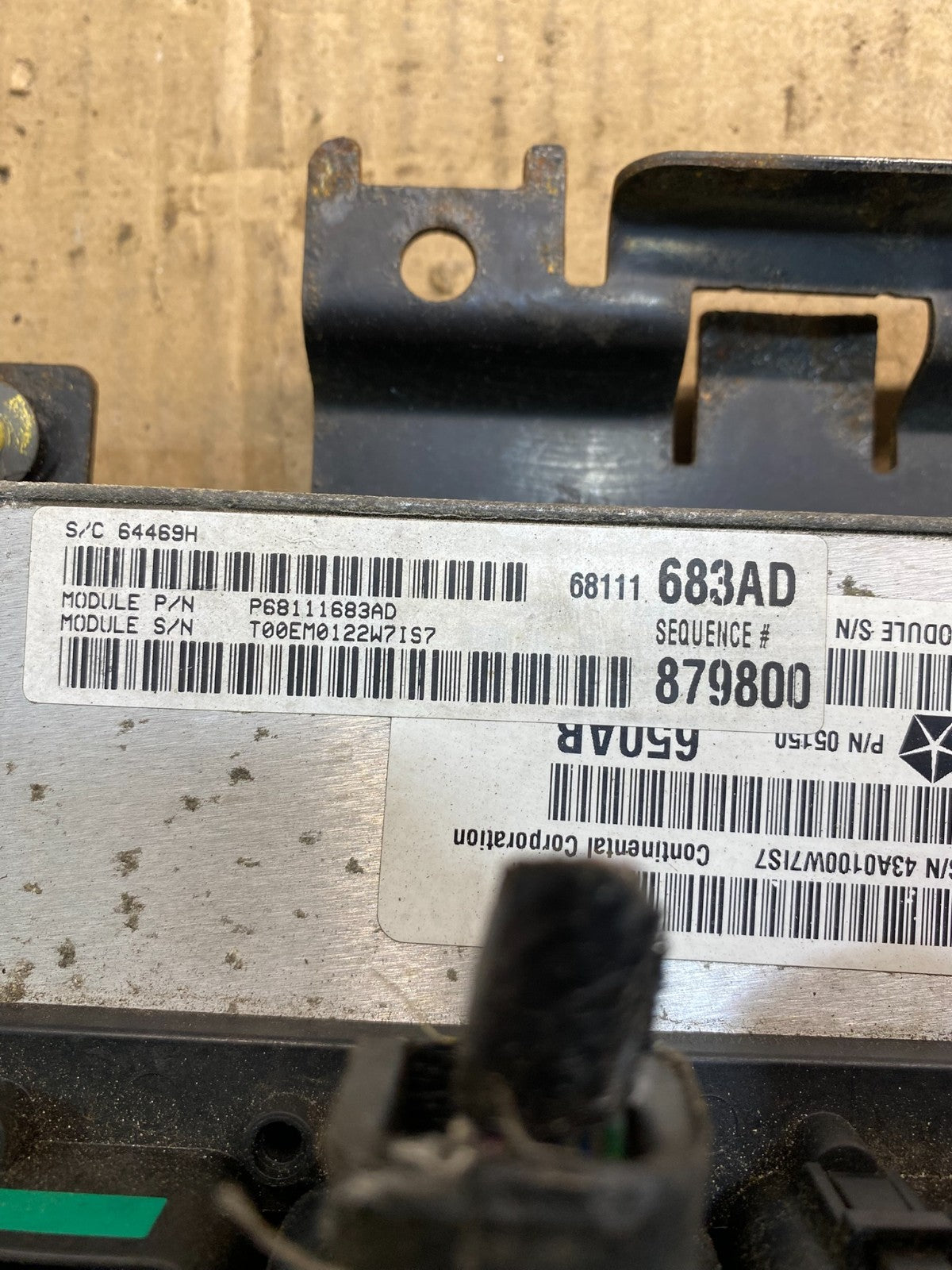 2012 Jeep Grand Cherokee 3.6L Engine Computer ECU ECM P68111683AD aa7690 DG4