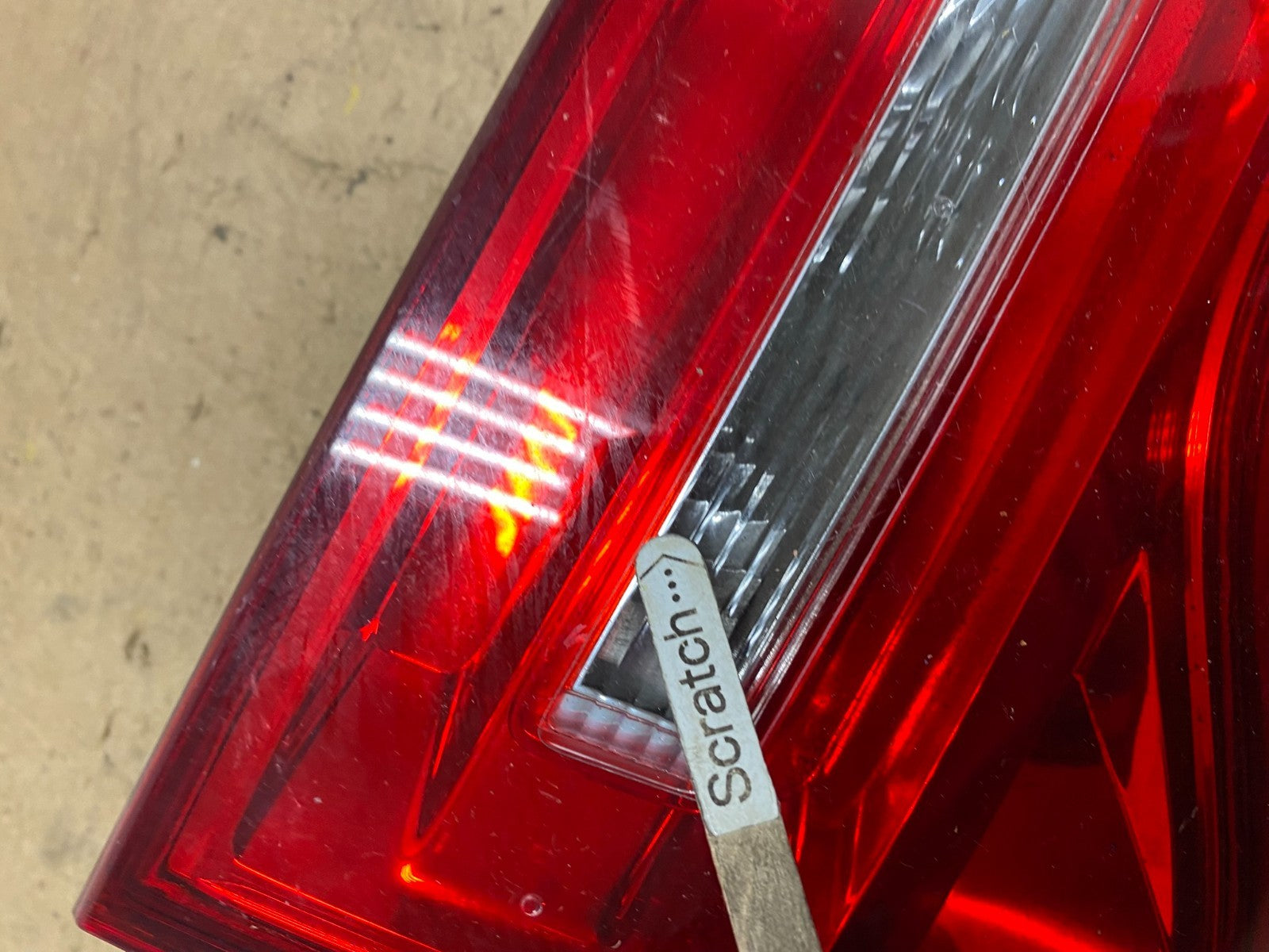 2007 2008 2009 Acura Mdx Left Driver Lh Side Inner Tail Light Oem P1450 DW3