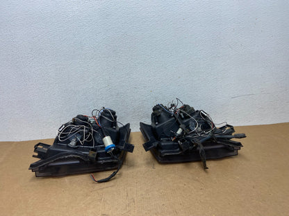2005-2015 Nissan Xterra Driver Left+Right Set LED Black Headlights AD6223 DG6