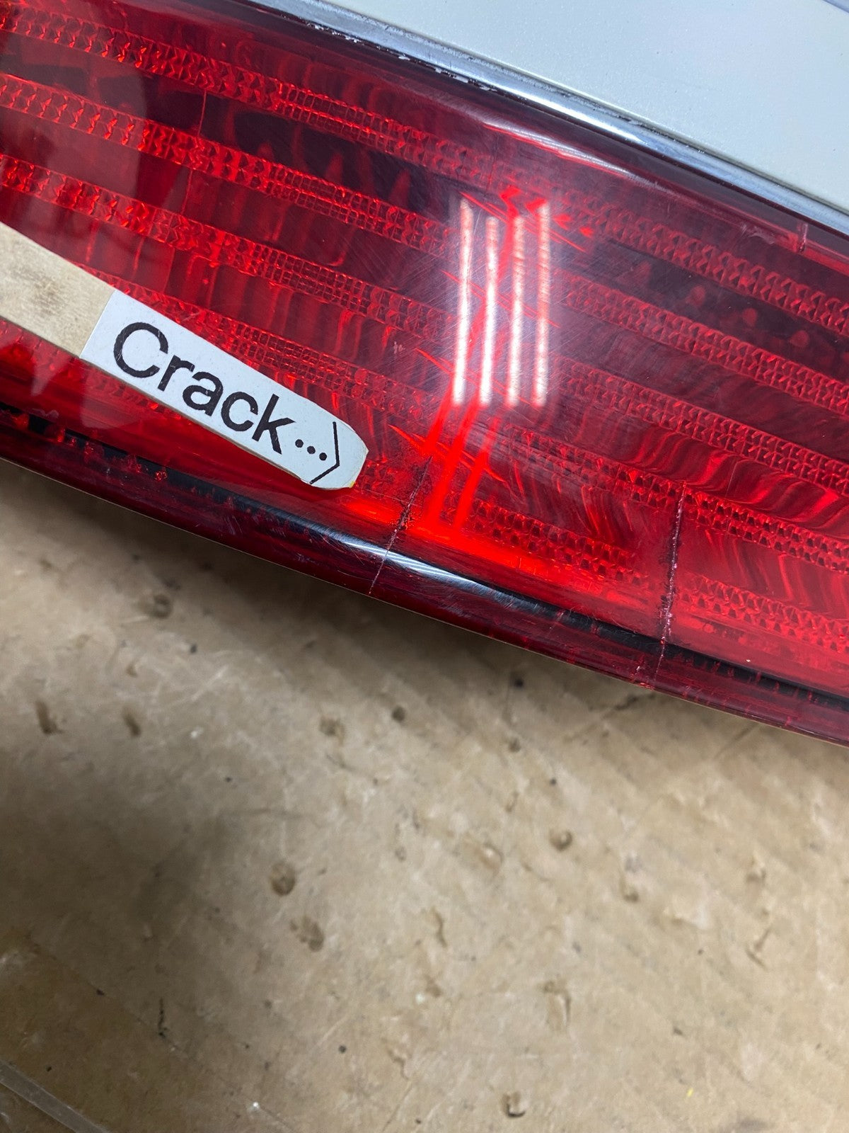 2007 - 2009 Mercedes-Benz S-Class Tail Light Left Driver LH Side Z2729 DW4