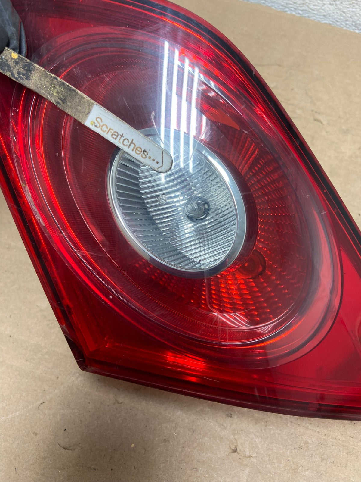 2009-2012 Volkswagen CC Right Passenger RH Side Tail Light Inner Trunk AH9399 LK3