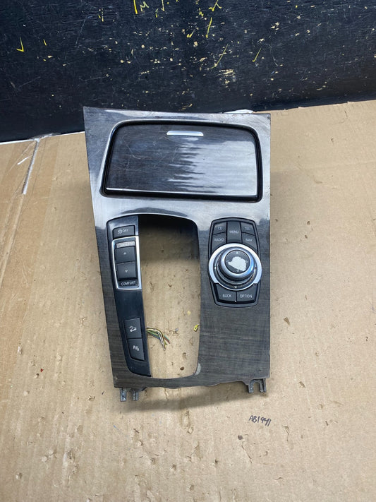2009 to 2015 BMW F01 740i 750i Center Console Wood Trim  Mode Switches ab2127 DG0